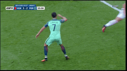 Hungary Versus Portugal Annoyed Footballer GIF