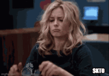 Hungover Britta Perry Gillian Jacobs Shades On GIF