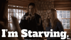 Hungry Girl Starving GIF