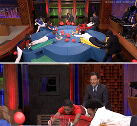 Hungry Hippo Parody Jimmy Fallon Show GIF