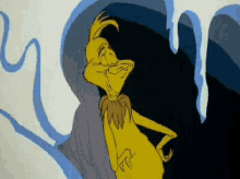 Hungry Mean Grinch Meme Chewing  GIF