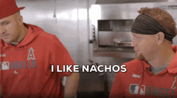 Hungry Nacho Guy Mike Trout GIF