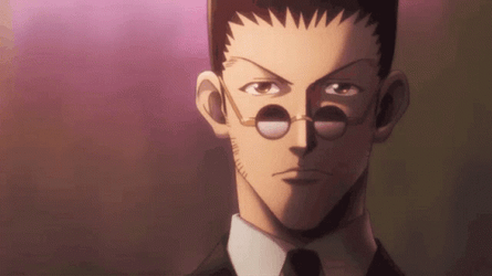 Hunter Leorio Sigma Face Meme GIF