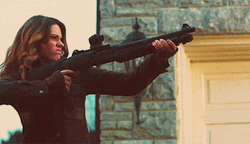 Hunting Lyndsy Fonseca Firing Shots GIF