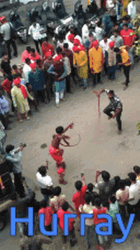 Hurray Fight Traditional Celebration GIF