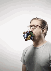 Hurray Many Party Blowers GIF