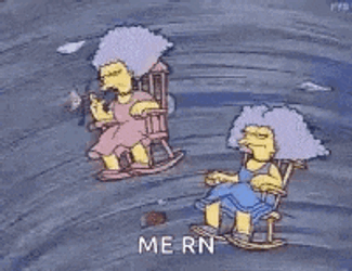 Hurricane The Simpsons GIF
