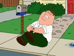 Hurt Painful Peter Griffin Family Guy GIF