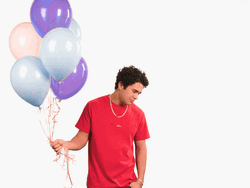 Hurt Sad Balloons Austin Mahone GIF