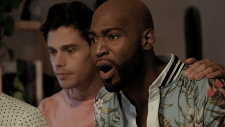 Hurt Shocked Queer Eye TV Series GIF