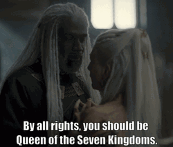 Husband And Wife Rhaenys Corlys Velaryon GIF