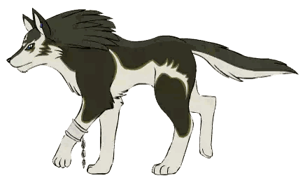 Husky With Blue Eye Sticker