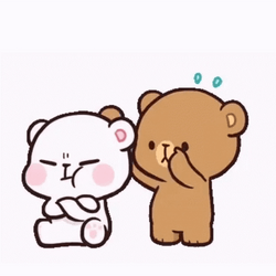Huuuy Baby Poke The Bear GIF