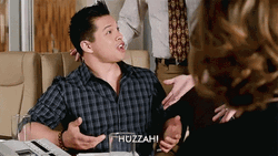 Huzzah Josh Chan Crazy Ex Girlfriend GIF