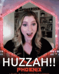 Huzzah Katie Wilson Cheering GIF