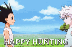 Hxh Hunter X Hunter Happy Hunting GIF