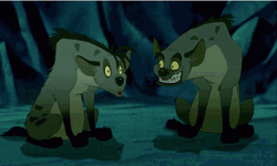 Hyenas Talking Lion King Meme GIF