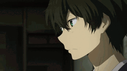 Hyouka Oreki Funny Disappointed Reaction GIF