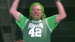 Hype Boston Celtics Fan GIF