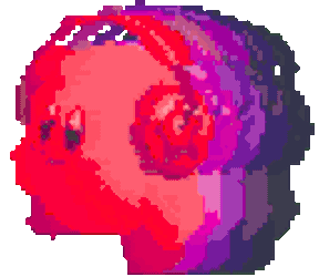 Hype Kirbie Sticker GIF