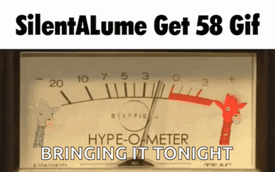 Hype Meter With Giraffes And Silentalume GIF