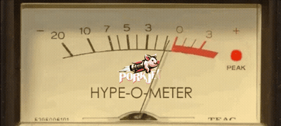 Hype-O-Meter With Pig GIF