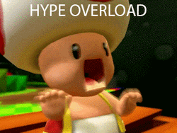 Hype Overload Toad Mario