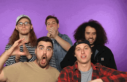 Hyped Dudes Score Celebration GIF