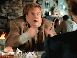 Hyper And Excited Chris Farley GIF