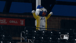 Hyper Mr Met Jumping GIF