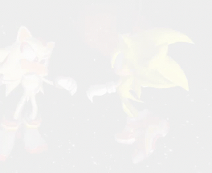 Hyper Sonic And Hyper Shadow Handshake GIF