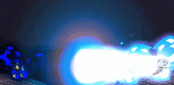 Hyper Sonic Charging Out Power GIF