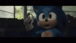 Hyper Sonic Holding A Ring GIF