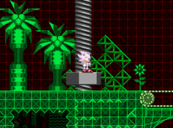 Hyper Sonic Idle Video Game Animation GIF