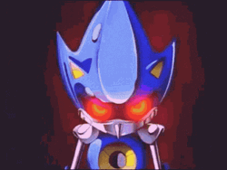 Hyper Sonic Metal Cyborg Version GIF