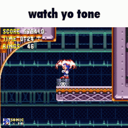 Hyper Sonic Watch Yo Tone GIF