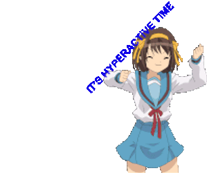 Hyperactive Hyper Sticker GIF