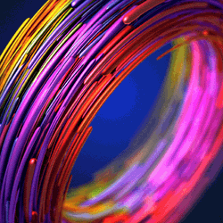 Hypno Colorful Whirlpool Circle GIF