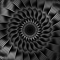 Hypno Dots Looping Out GIF