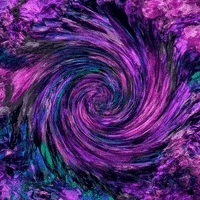 Hypnosis Purple Color Mixing Spiral  GIF