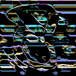 Hypnotic Optical Illusion Abstract Curl Patterns GIF