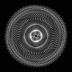 Hypnotic Optical Illusion Premium Vector Spiral GIF