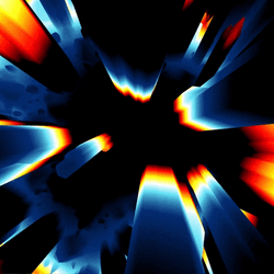 Hypnotic Optical Illusion Rainbow Space Hole GIF