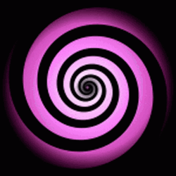 Hypnotic Spiral Pink Twirl GIF