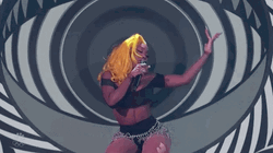 Hypnotic Trippy Stage Performance Sza GIF