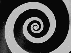Hypnotizing Spiral Trippy Design GIF