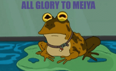Hypnotoad Enchanting Colorful Eyes GIF