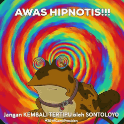 Hypnotoad Polychromatic Ring Loop GIF