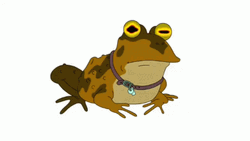 Hypnotoad Radiant Vibrating Eyes GIF