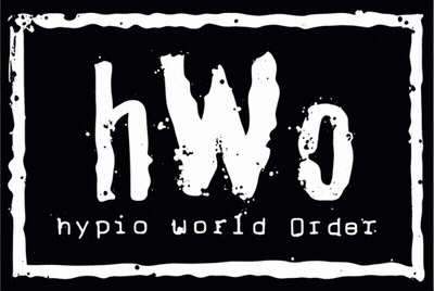 Hypo World Order Logo Black And White GIF